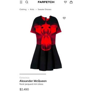 Alexander McQueen Dress size L